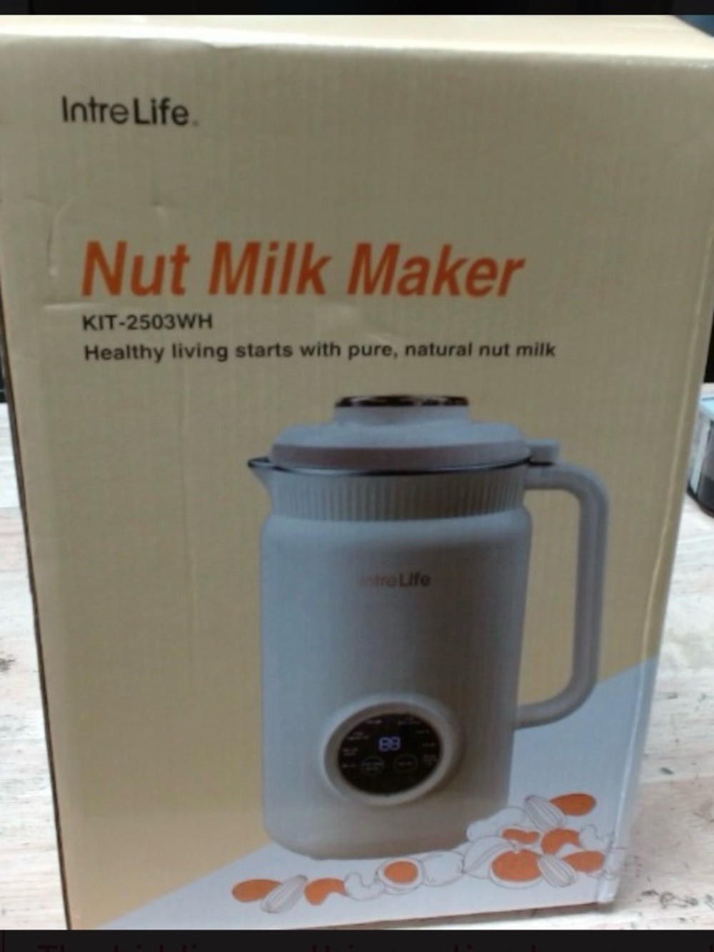 IntreLife Electric 34 oz Nut Milk Maker Machine, 8 in 1 - Picture 9 of 11